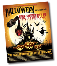 Wine-Flyer-Bishop-Spooktacular bishop high school california wine halloween event